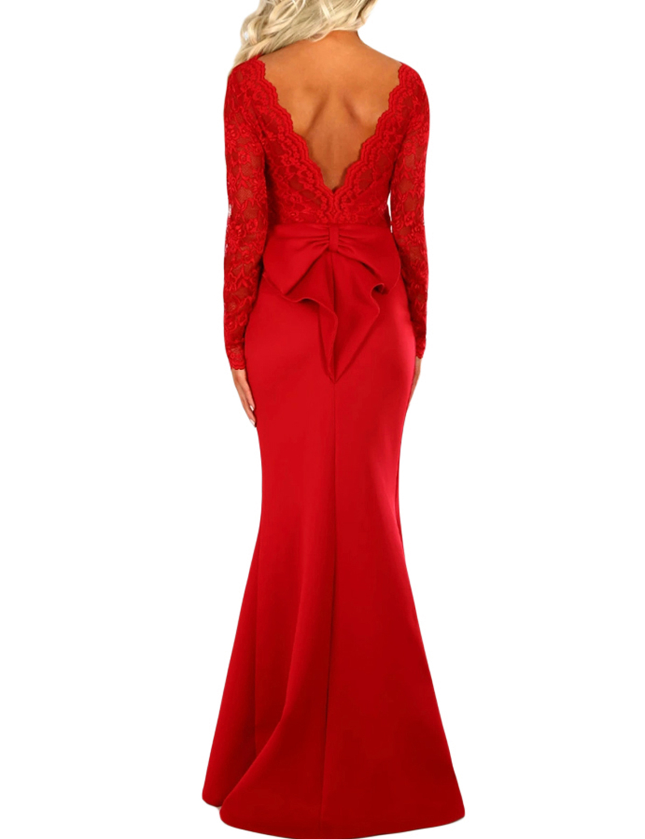 backless lace cloozy lace bow tie backless dress red backless lace cloozy lace bow tie backless dress red